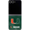 University of Miami Green Jersey Galaxy Z Flip6 Skin